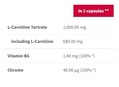 Жиросжигатель Trec Nutrition L-карнитин комплекс + Хром + В6, 90 капсул