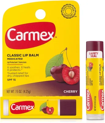 Бальзам для губ Carmex SPF15 Вишня, стік, 4,25 г