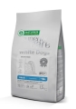 Корм сухой Nature's Protection White Dogs Grain Free with white fish Adult Small and Mini Breeds для собак, 1,5 кг