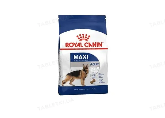 Корм сухий Royal Canin Maxi Adult для собак великих порід старше 15 місяців, 4 кг