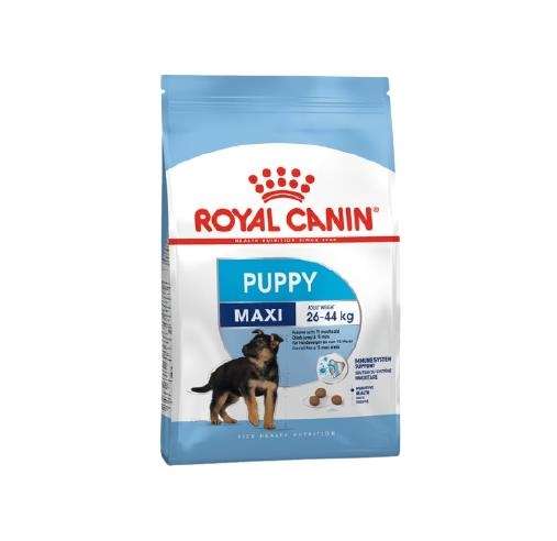 Корм сухой Royal Canin Maxi Puppy для щенков крупных пород до 15 месяцев, 4 кг