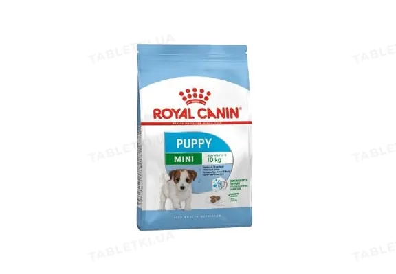 Корм сухий Royal Canin Puppy Mini для цуценят дрібних порід до 10 місяців, 2 кг