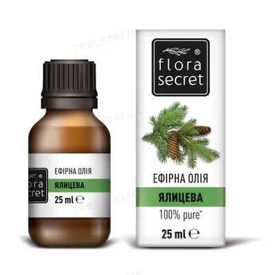 Олія ефірна Flora Secret ялицева, 25 мл