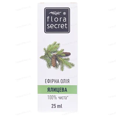 Олія ефірна Flora Secret ялицева, 25 мл