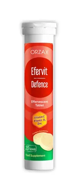 Комплекс для імунітету Orzax Efervit Defence таблетки шипучі №20