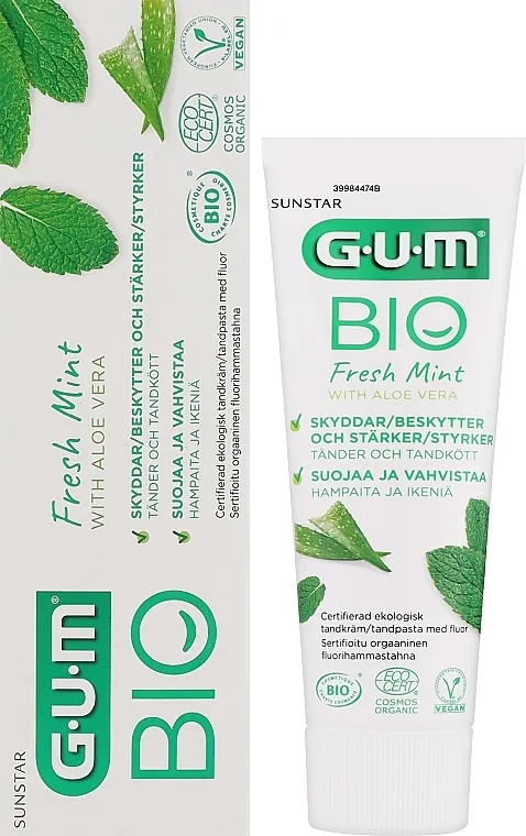 Зубна паста GUM Bio, 75 мл