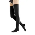 Панчохи компрессійні Bauerfeind VenoTrain micro закритий носок, клас компрессії 1, колір чорний, розмір L