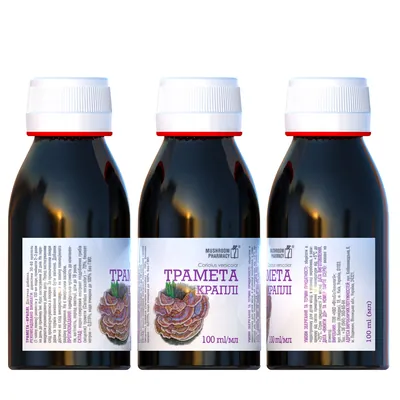 Гриб Трамета Mushroom Pharmacy Trameta краплі по 100 мл у флак.