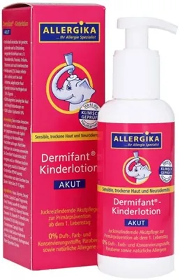 Лосьйон для тіла Allergika Dermifant дитячий заспокійливий, 200 мл