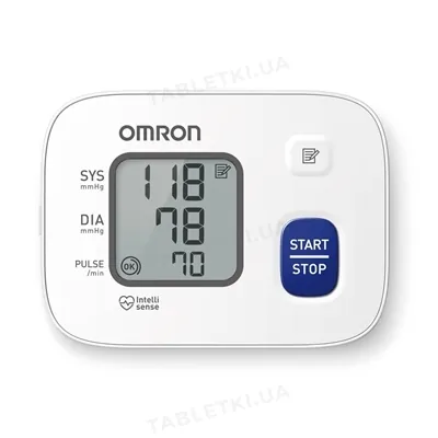 Тонометр Omron RS2 (HEM-6161-E) автоматичний на зап'ястя