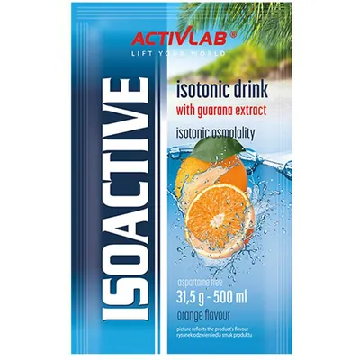 Ізотонік ActivLab Isoactive апельсин, 31,5 г