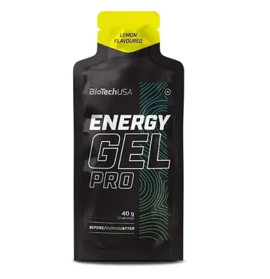 Енергетик BioTech Energy Gel PRO, лимон, 40 г