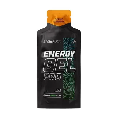 Енергетик BioTech Energy Gel PRO, апельсин, 40 г