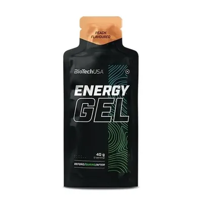 Енергетик BioTech Energy Gel, персик, 40 г