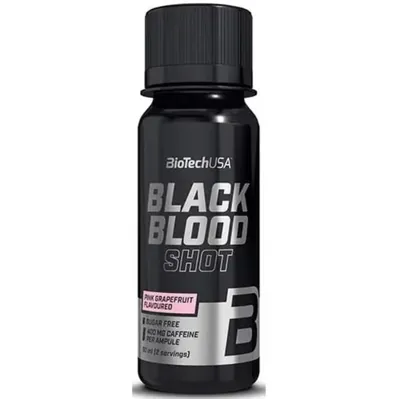 Передтренувальний комплекс Biotech Black Blood Shot рожевий грейпфрут, 60 мл
