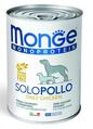 Корм вологий Monge Dog Solo 100% для собак, курка, 400 г