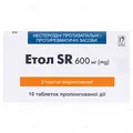 Етол SR таблетки прол./д. по 600 мг №10