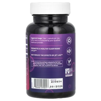 Мелатонін MRM Nutrition Melatonin 3 мг вег. капсули №60