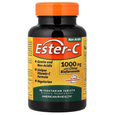 Эстер С American Health Ester-C 1000 мг, 90 таблеток