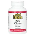 Цинк цитрат Natural Factors Zinc Citrate 50 мг, 90 таблеток