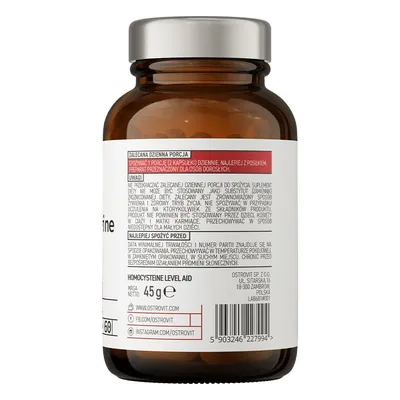 Комплекс OstroVit Pharma Homocysteine Level Aid, 60 капсул
