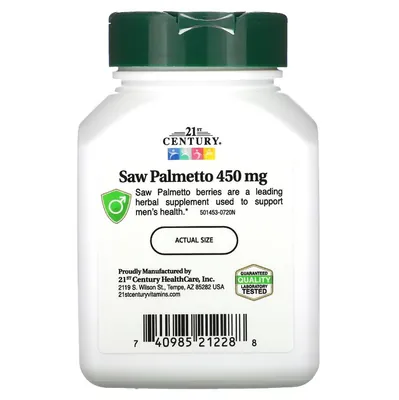 Со Пальметто 21st Century Saw Palmetto вег. капсули №60