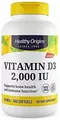 Вітамін Д3 Healthy Origins Vitamin D3 2000 МО, 360 капсул