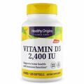Витамин Д3 Healthy Origins Vitamin D3 2400 МЕ, 120 капсул