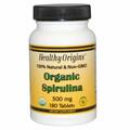 Спирулина Healthy Origins Spirulina 500 мг, 180 таблеток