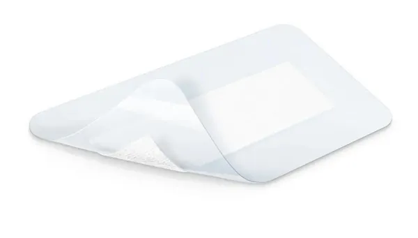 Пов'язка плівкова Hydrofilm Plus прозора з абсорбуючою подушечкою, 9 см х 10 см, 5 штук