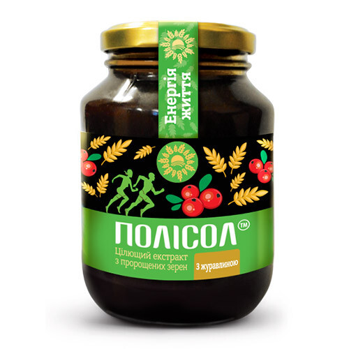 Экстракт полисолодовый Полисол с клюквой, 550 г