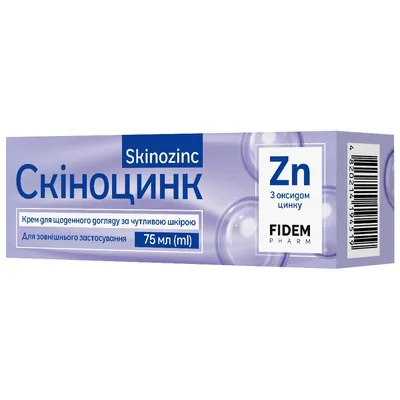 СкіноЦинк Fidem Pharm крем, 75 мл