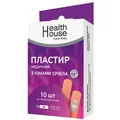 Пластир медичний Health House Essentials бактерицидний на тканинній основі іони срібла 25 мм х 72 мм, 10 штук