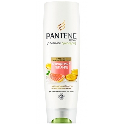 Бальзам-ополіскувач Pantene Pro-V Очищення та живлення, 360 мл