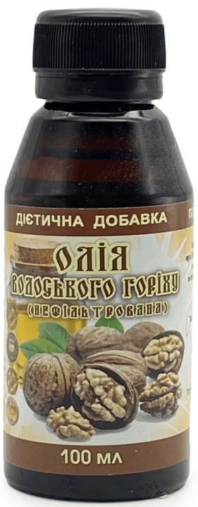 Масло грецкого ореха, 100 мл