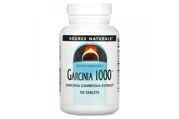 Гарциния Source Naturals Garcinia 1000 мг, 90 таблеток