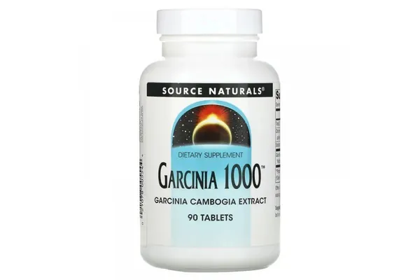 Гарцинія Source Naturals Garcinia 1000 мг, 90 таблеток
