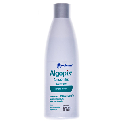 Шампунь Algopix Альгопикс против перхоти, 200 мл