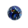 Презерватив ONE Color Sensations Adrenaline rush синий, 1 штука