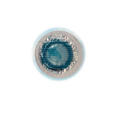 Презерватив ONE Color Sensations Catch the perfect голубой, 1 штука