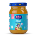 Пюре фруктовое Elfik Magic для детей с 5 месяцев яблоко и персик, 170 г
