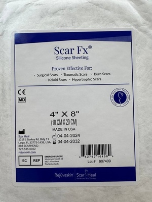 Пластир силіконовий Scar Fx проти шрамів і рубців, розмір 10х20 см, 1 штука