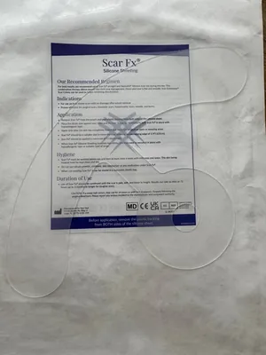 Пластир силіконовий Scar Fx Breast Anchor у формі якоря проти шрамів і рубців, 1 штука
