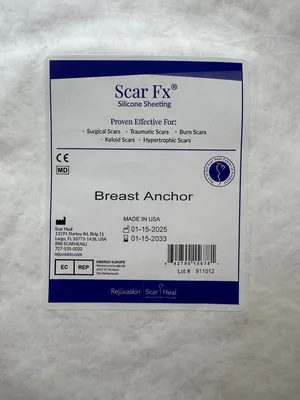 Пластир силіконовий Scar Fx Breast Anchor у формі якоря проти шрамів і рубців, 1 штука