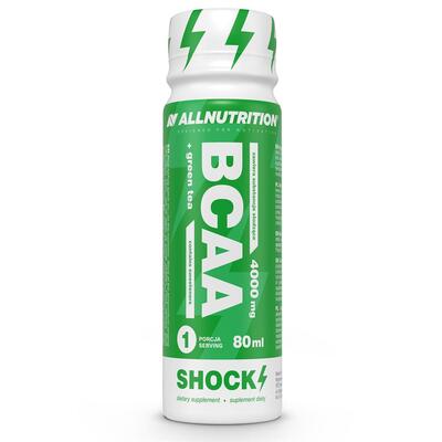 Амінокислоти Allnutrition BCAA Shock Shot Green Tea, 80 мл