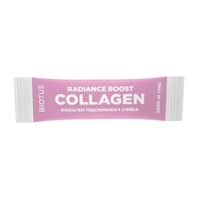 Колаген Biotus Radiance Boost Collagen підсилювач сяйва, 15 мл у стіках