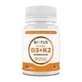 Вітамін D3 + К2 Biotus Vitamin D3 + K2 5000 МО/50 мкг, 60 капсул
