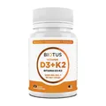 Вітамін D3 + К2 Biotus Vitamin D3 + K2 1000 МО/50 мкг, 60 капсул
