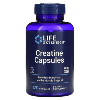 Креатин Life Extension Creatine Capsules, 120 капсул