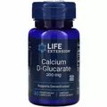 Кальцію D-глюкарат Life Extension Calcium D-Glucarate 200 мг, 60 вегетаріанських капсул